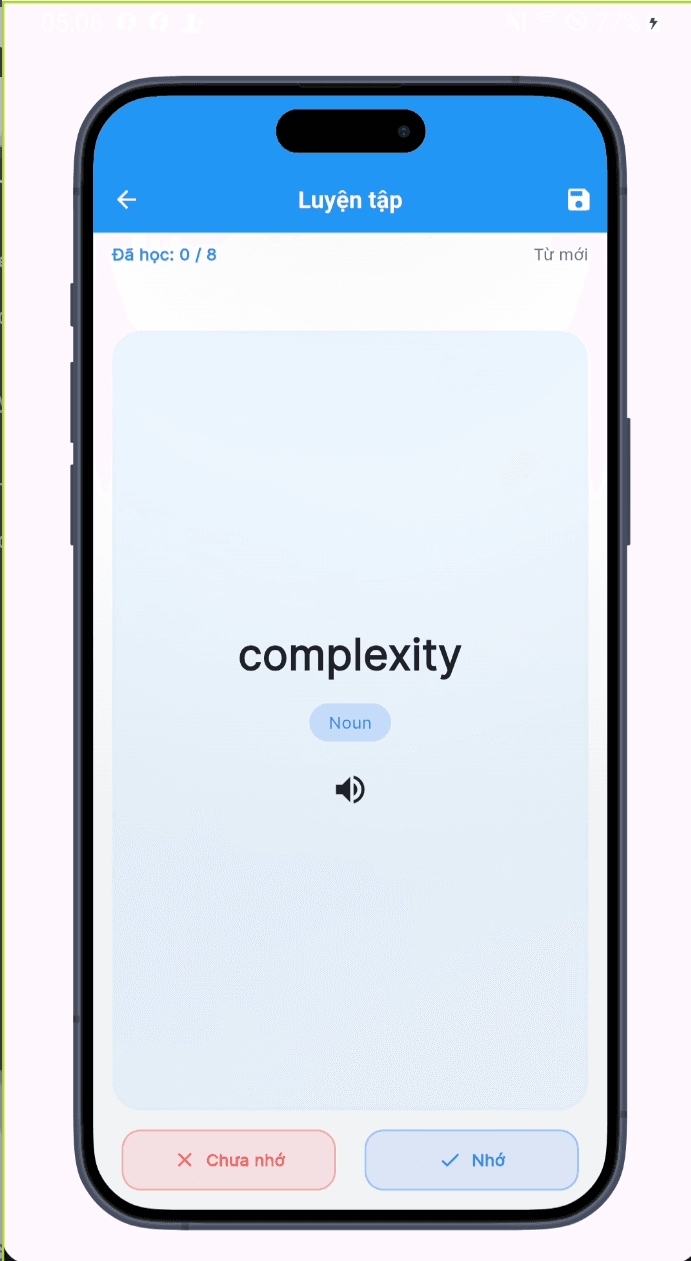 Flashcard - Learn Vocabulary with Images